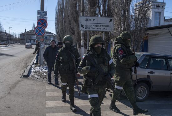 Перешедший под контроль ЛНР город Старобельск