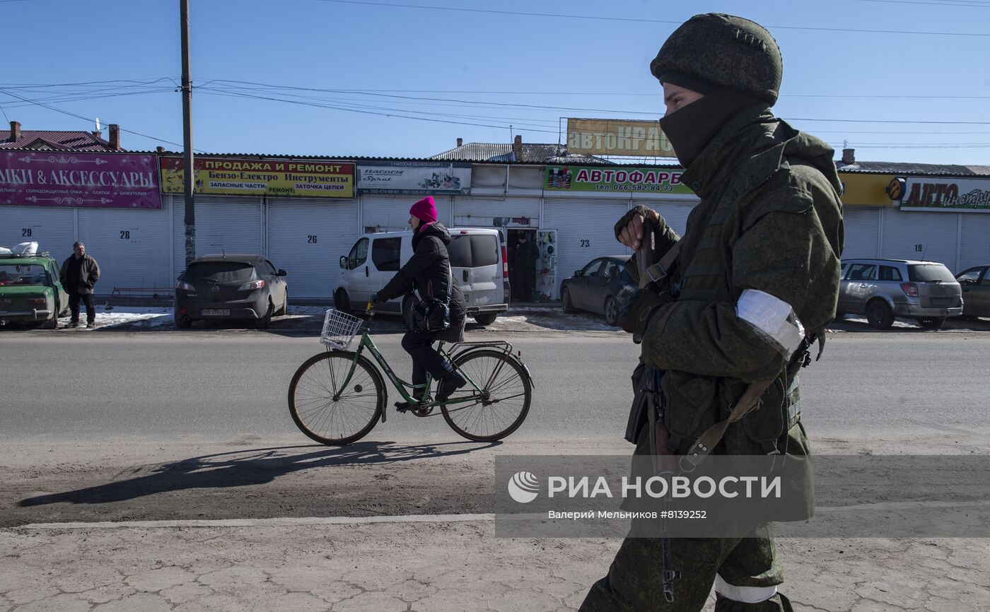 Перешедший под контроль ЛНР город Старобельск