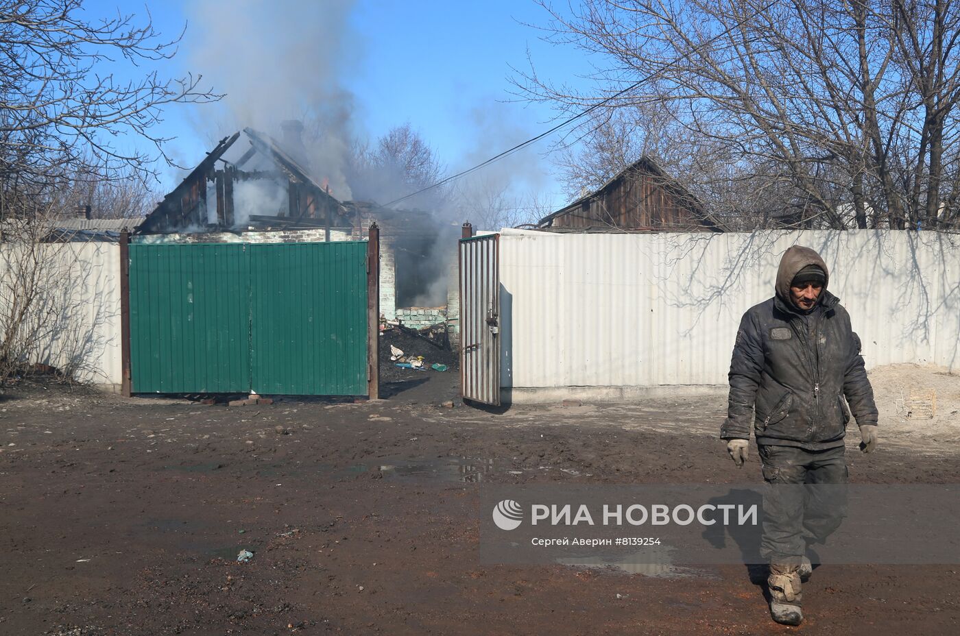 Пострадавшие районы Донецка при обстреле ВСУ