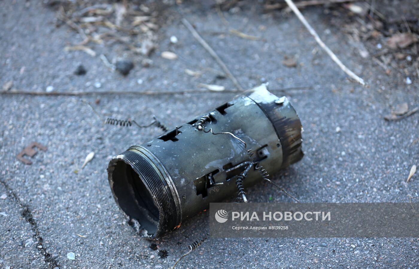 Пострадавшие районы Донецка при обстреле ВСУ