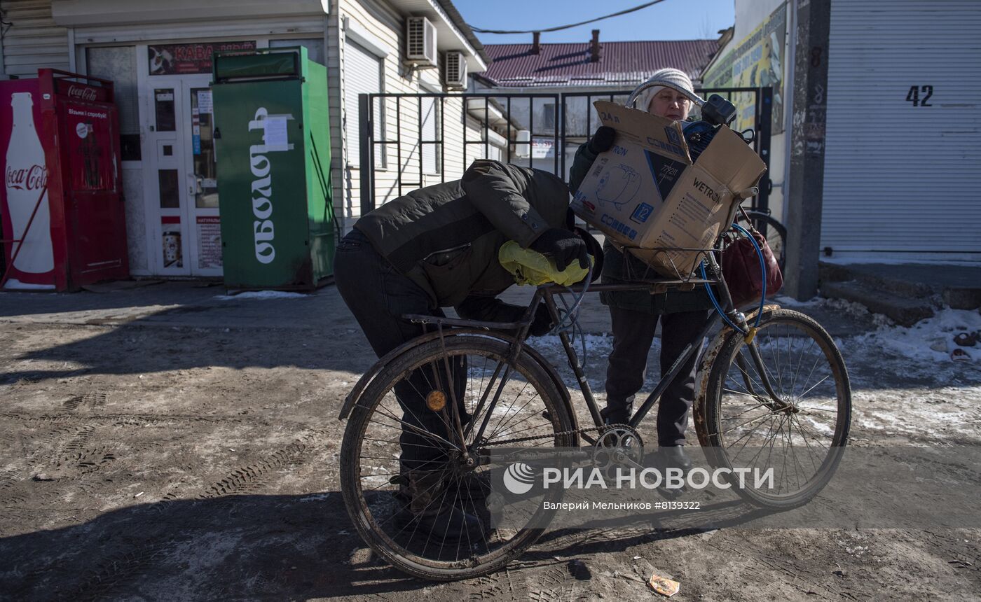 Перешедший под контроль ЛНР город Старобельск