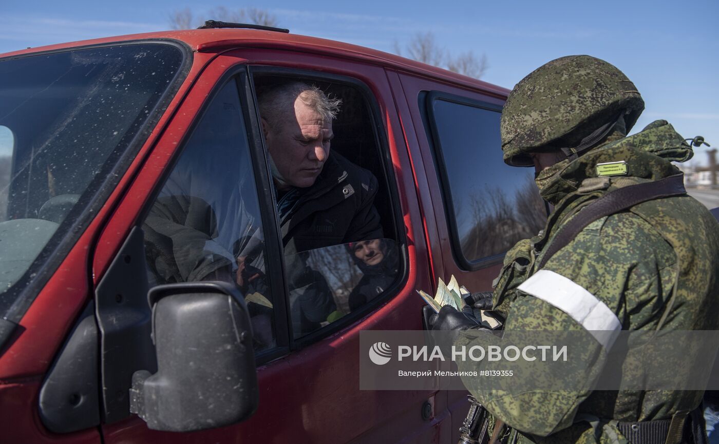 Перешедший под контроль ЛНР город Старобельск