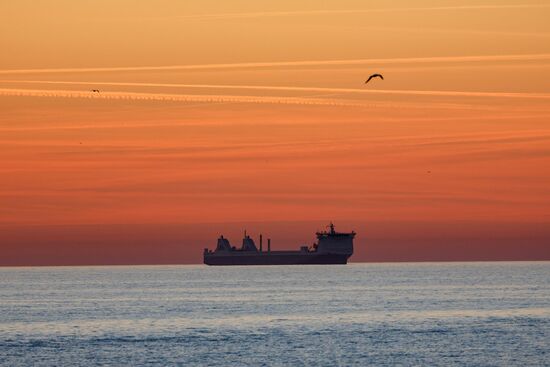 Новый паром "Маршал Рокоссовский" прибыл в Калининград