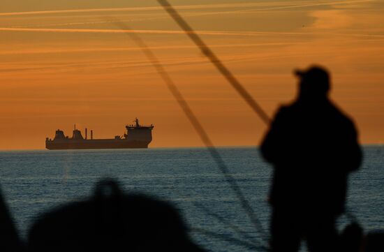 Новый паром "Маршал Рокоссовский" прибыл в Калининград