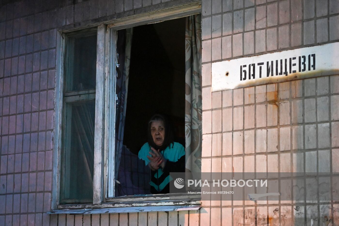 Пострадавшие районы Донецка при обстреле ВСУ