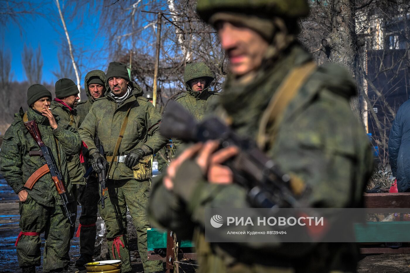 Над Волновахой поднят флаг ДНР