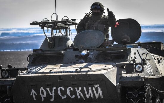 Над Волновахой поднят флаг ДНР