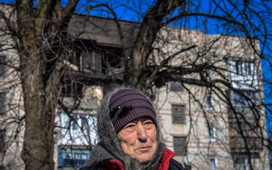 Над Волновахой поднят флаг ДНР