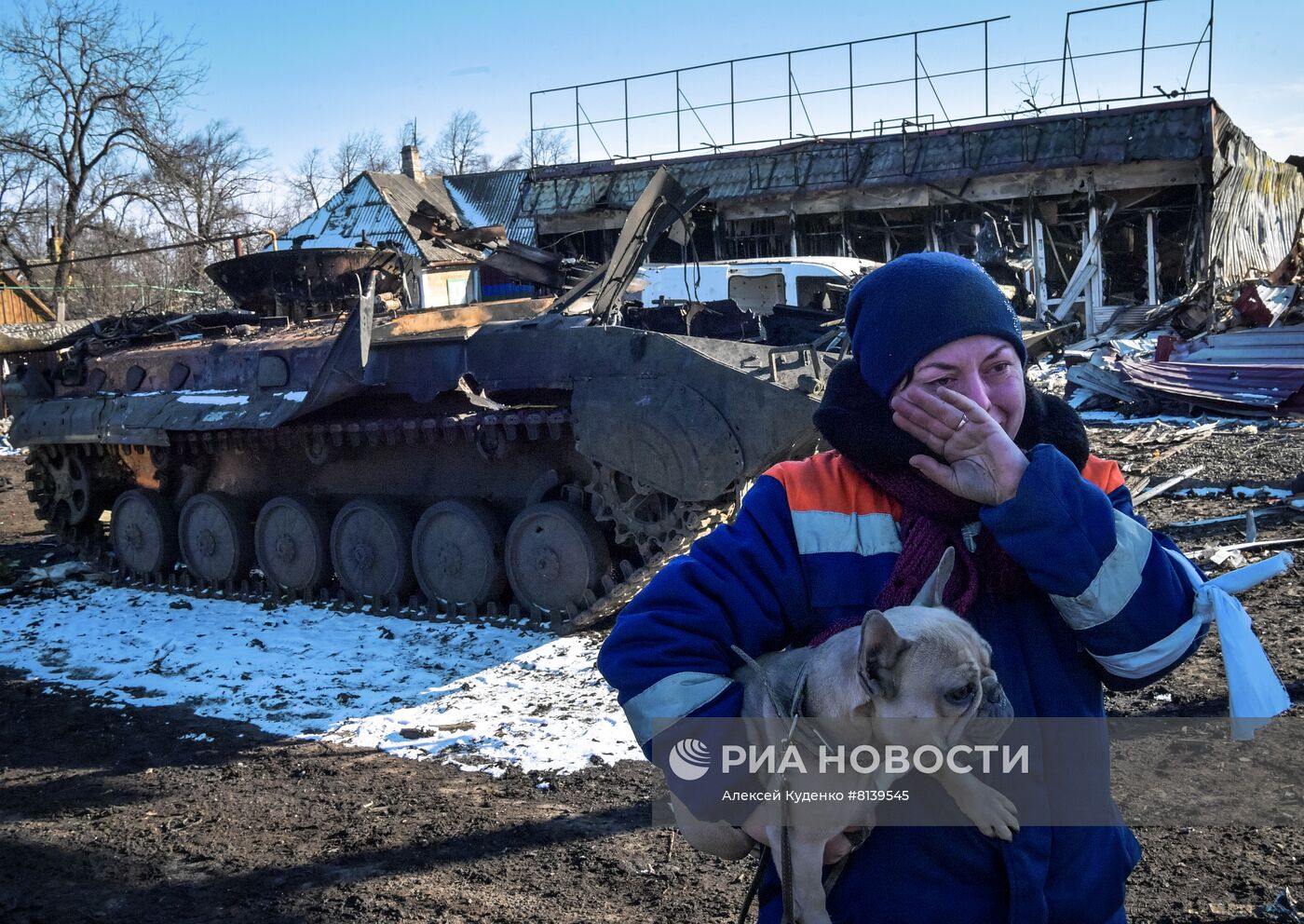 Над Волновахой поднят флаг ДНР