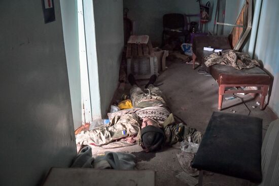 Над Волновахой поднят флаг ДНР