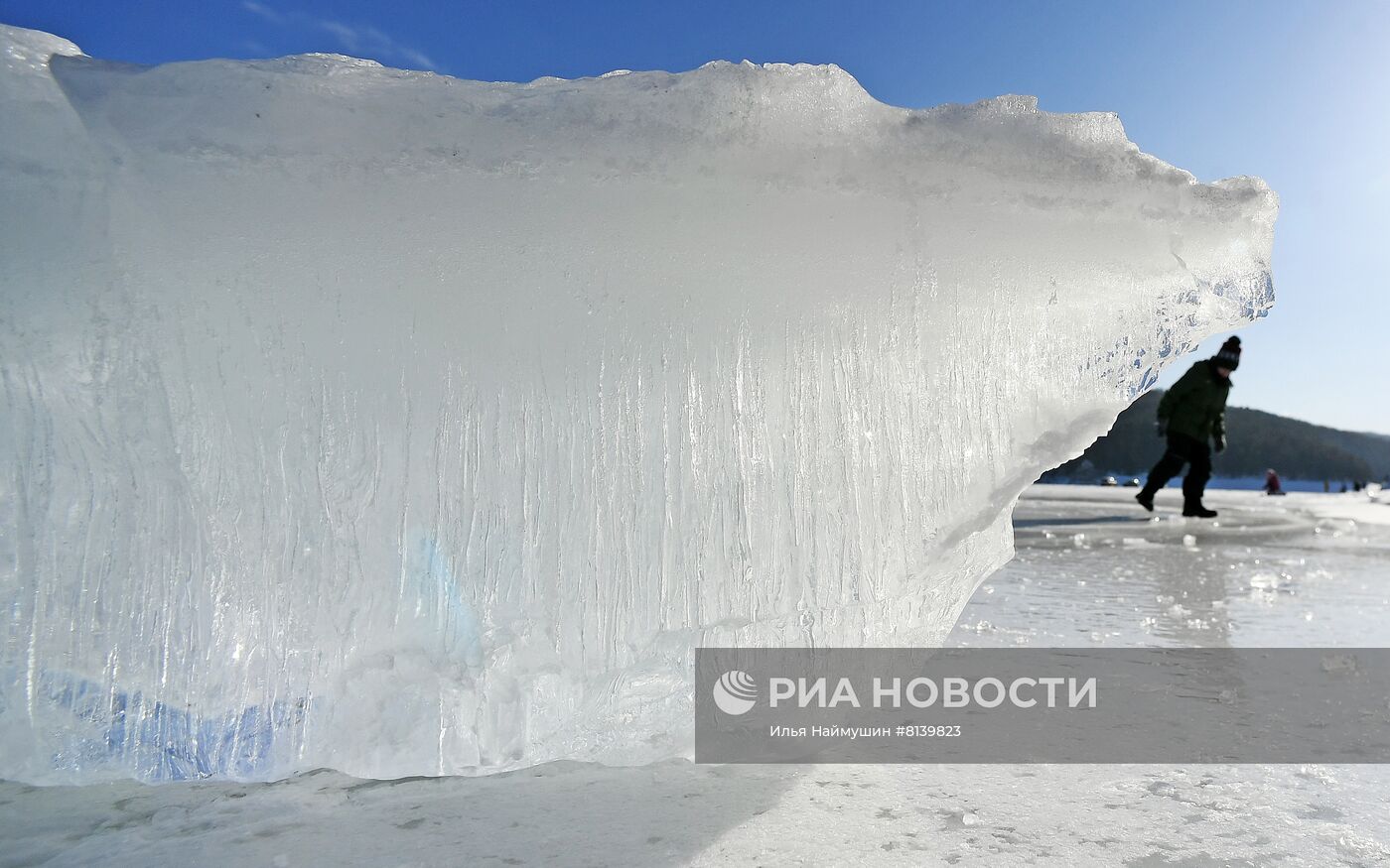 Отдых на Енисее в начале весны