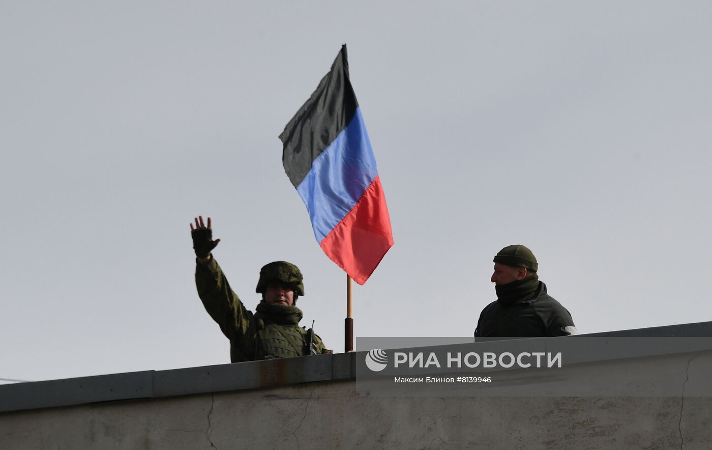 Налаживание мирной жизни в освобожденных населенных пунктах ДНР
