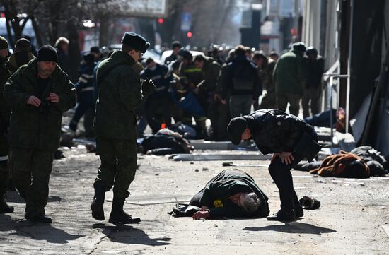 Украинские военные обстреляли Донецк