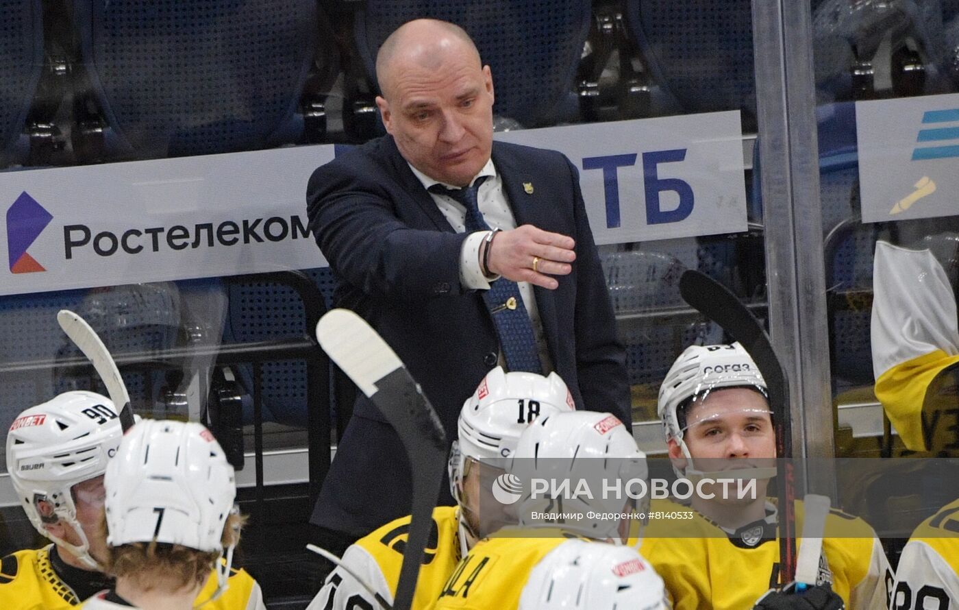 Хоккей. КХЛ. Матч "Динамо" (Москва) - "Северсталь"