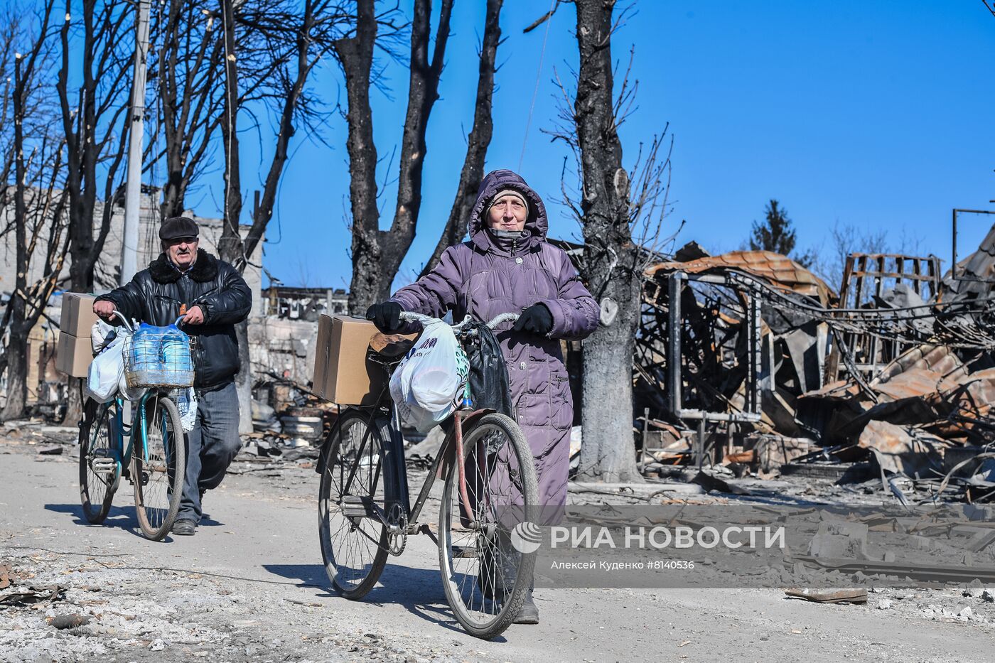 Перешедший под контроль ДНР город Волноваха