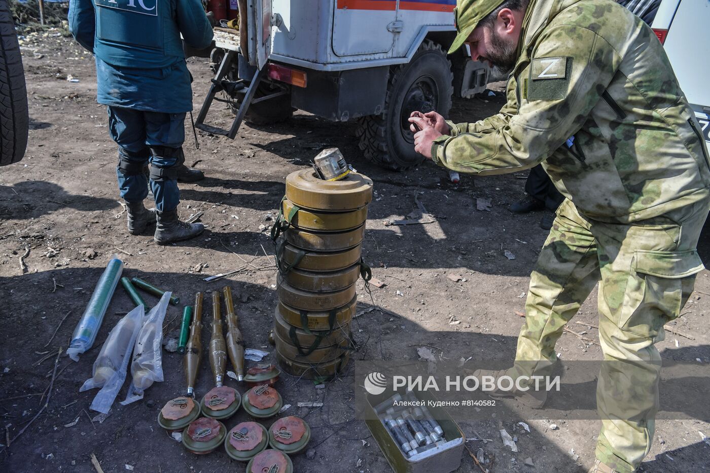Перешедший под контроль ДНР город Волноваха