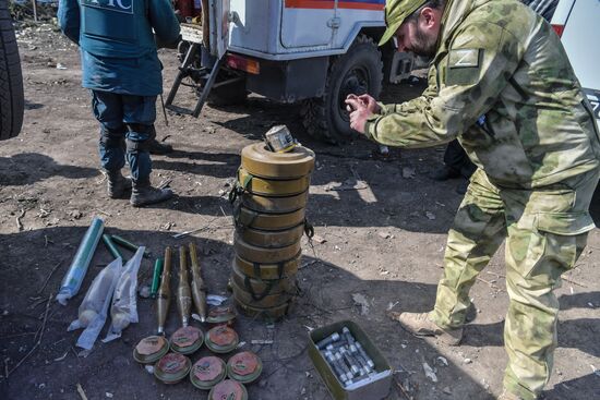 Перешедший под контроль ДНР город Волноваха