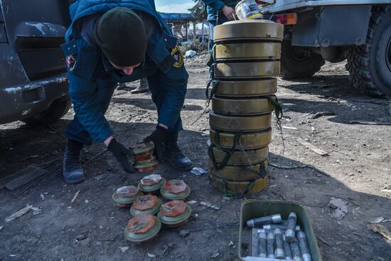 Перешедший под контроль ДНР город Волноваха