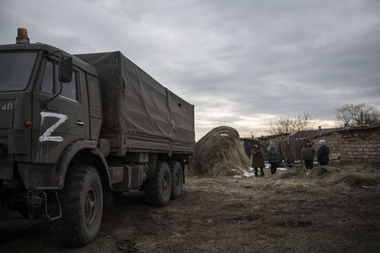 Гуманитарная помощь доставлена в села ЛНР