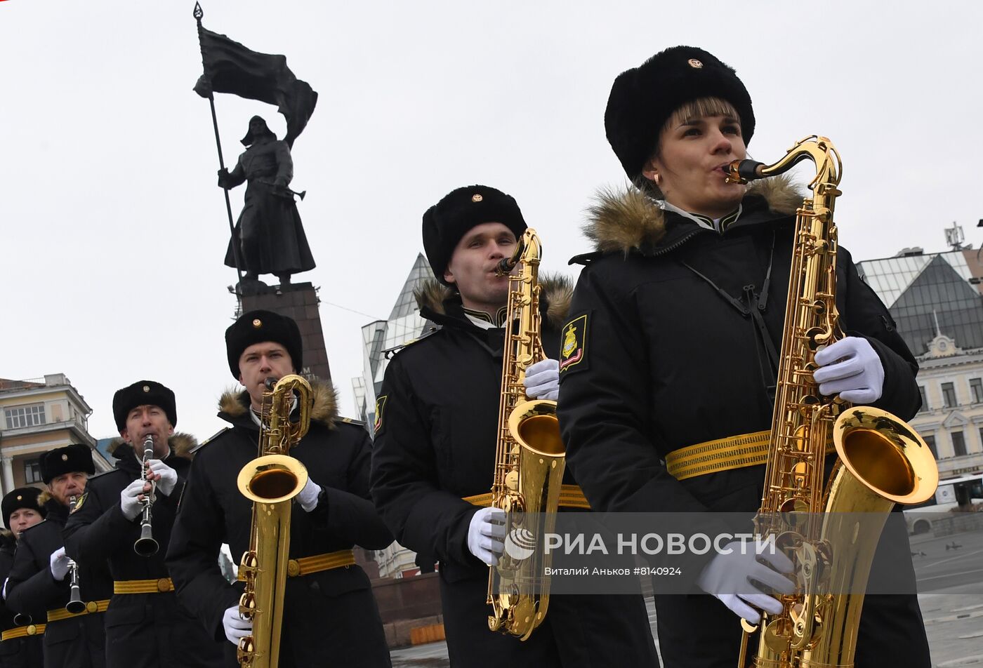 Акция в поддержку Вооруженных сил России