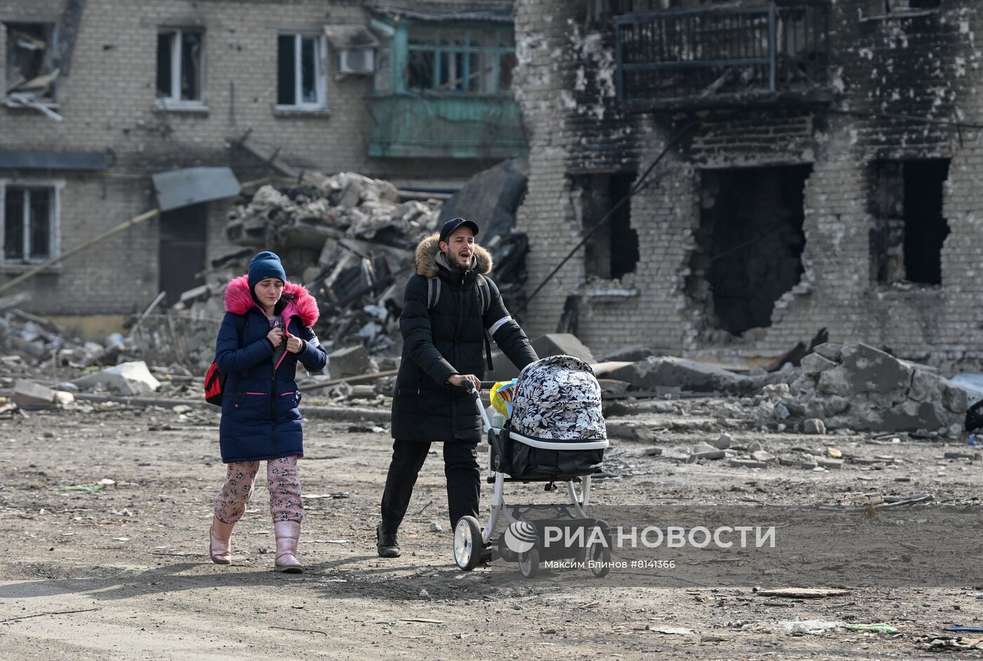 Волноваха возвращается к мирной жизни