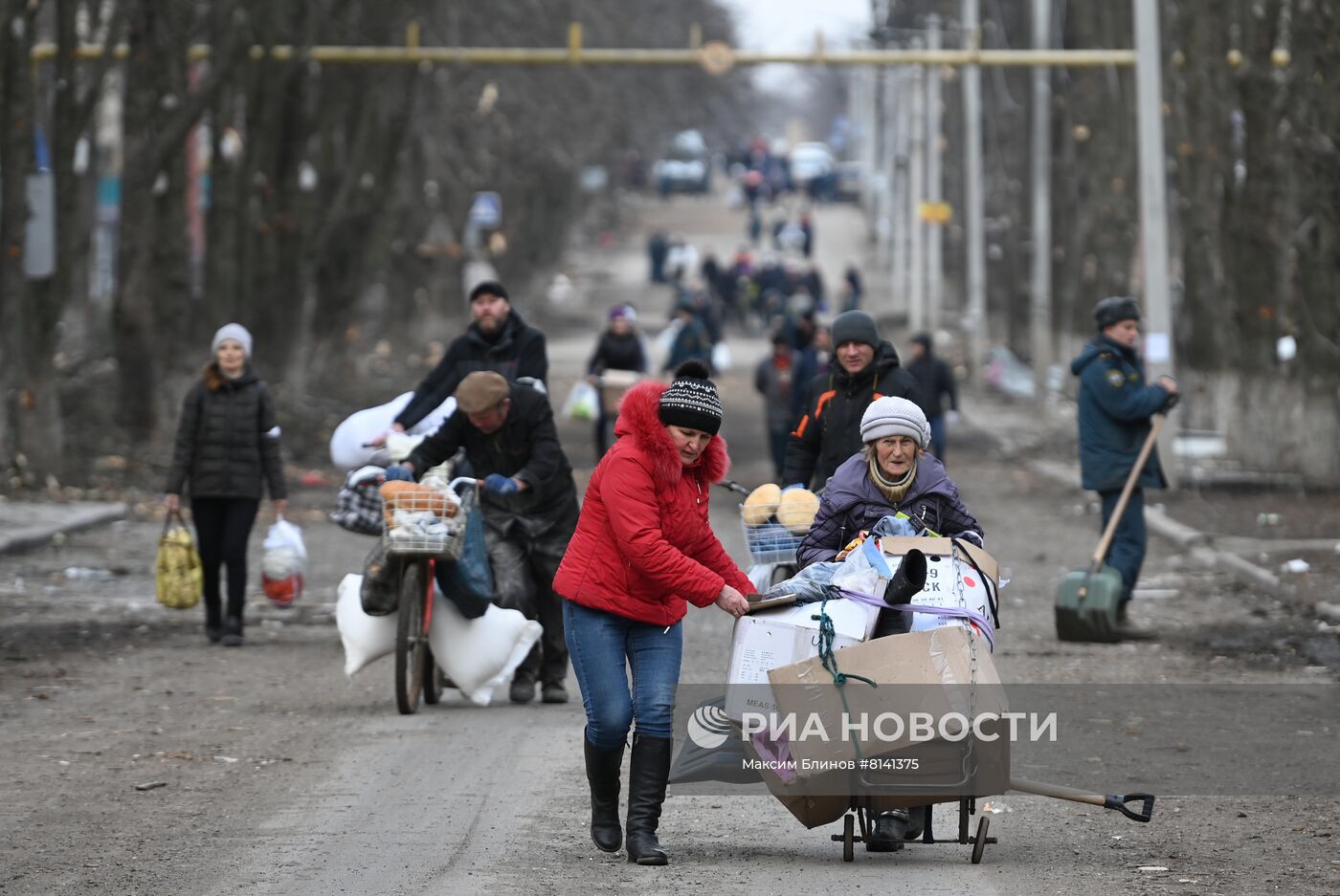 Волноваха возвращается к мирной жизни
