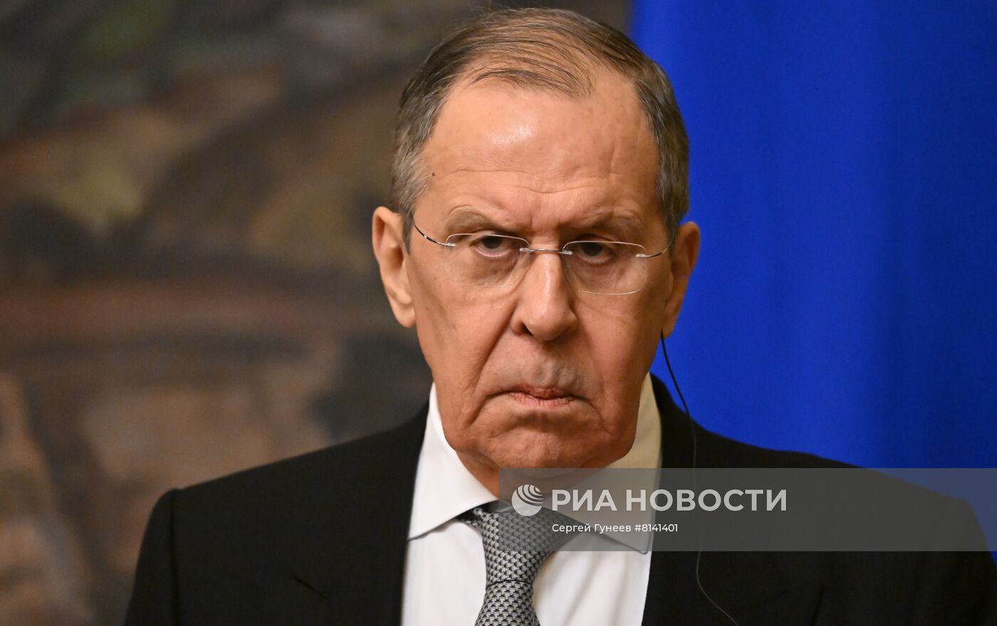 Встреча глав МИД РФ и Ирана С. Лаврова и Х. Амира Абдоллахиана