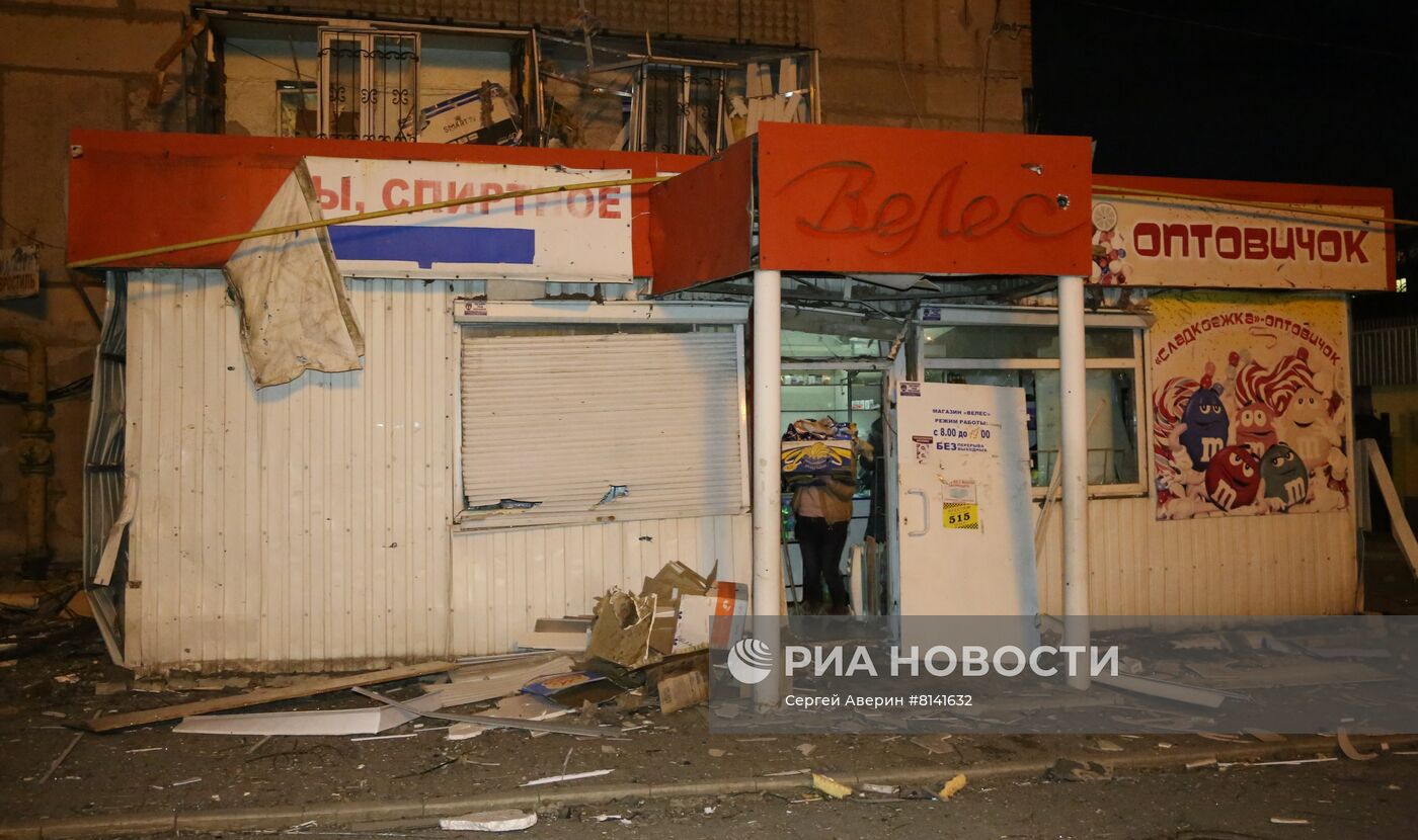 Последствия удара ВСУ по Макеевке из "Точки-У"