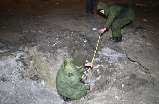 Последствия удара ВСУ по Макеевке из "Точки-У"