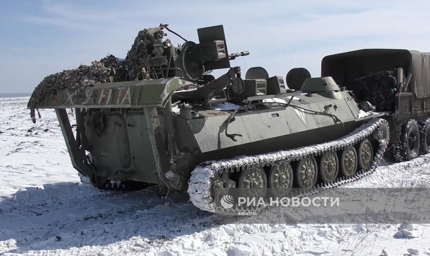 Передача трофейной техники и вооружения народную милицию ДНР