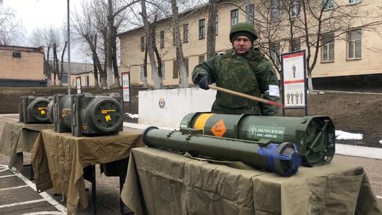 Передача трофейной техники и вооружения народную милицию ДНР