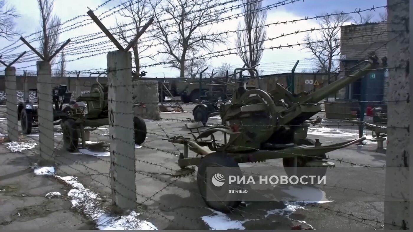 Российские военные взяли под контроль ракетно-артиллерийский склад ВСУ в Херсонской области 