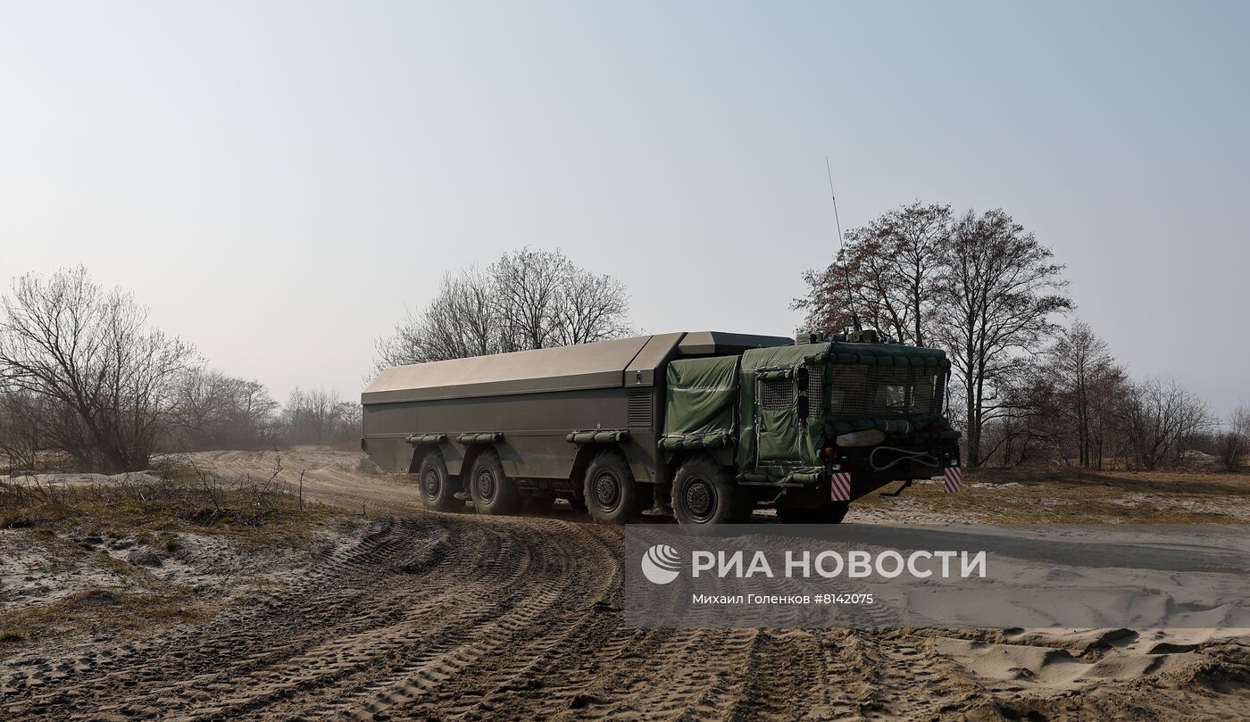 Балтийский флот провел учения береговых ракетных комплексов в Калининградской области