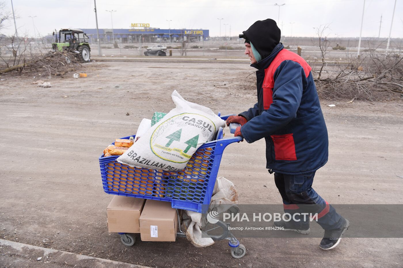 Беженцы из Мариуполя