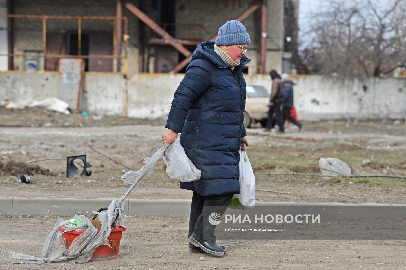 Беженцы из Мариуполя