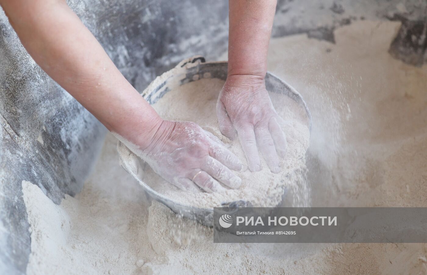 Работа Ахтырского хлебозавода в Краснодарском крае