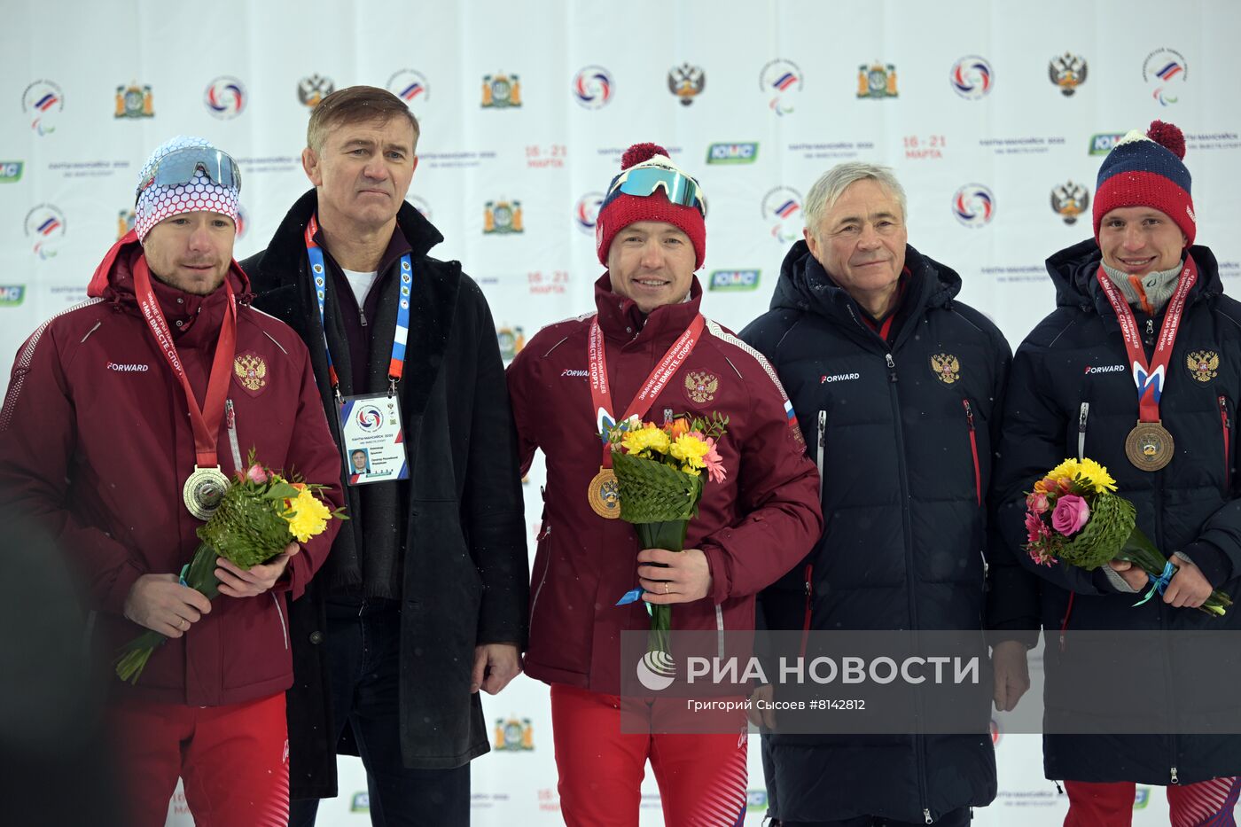 Зимние игры паралимпийцев "Мы вместе. Спорт". Лыжные гонки