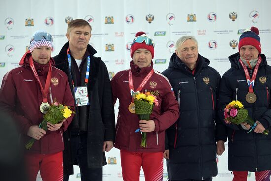 Зимние игры паралимпийцев "Мы вместе. Спорт". Лыжные гонки