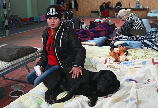 Беженцы из Мариуполя в Ростовской области