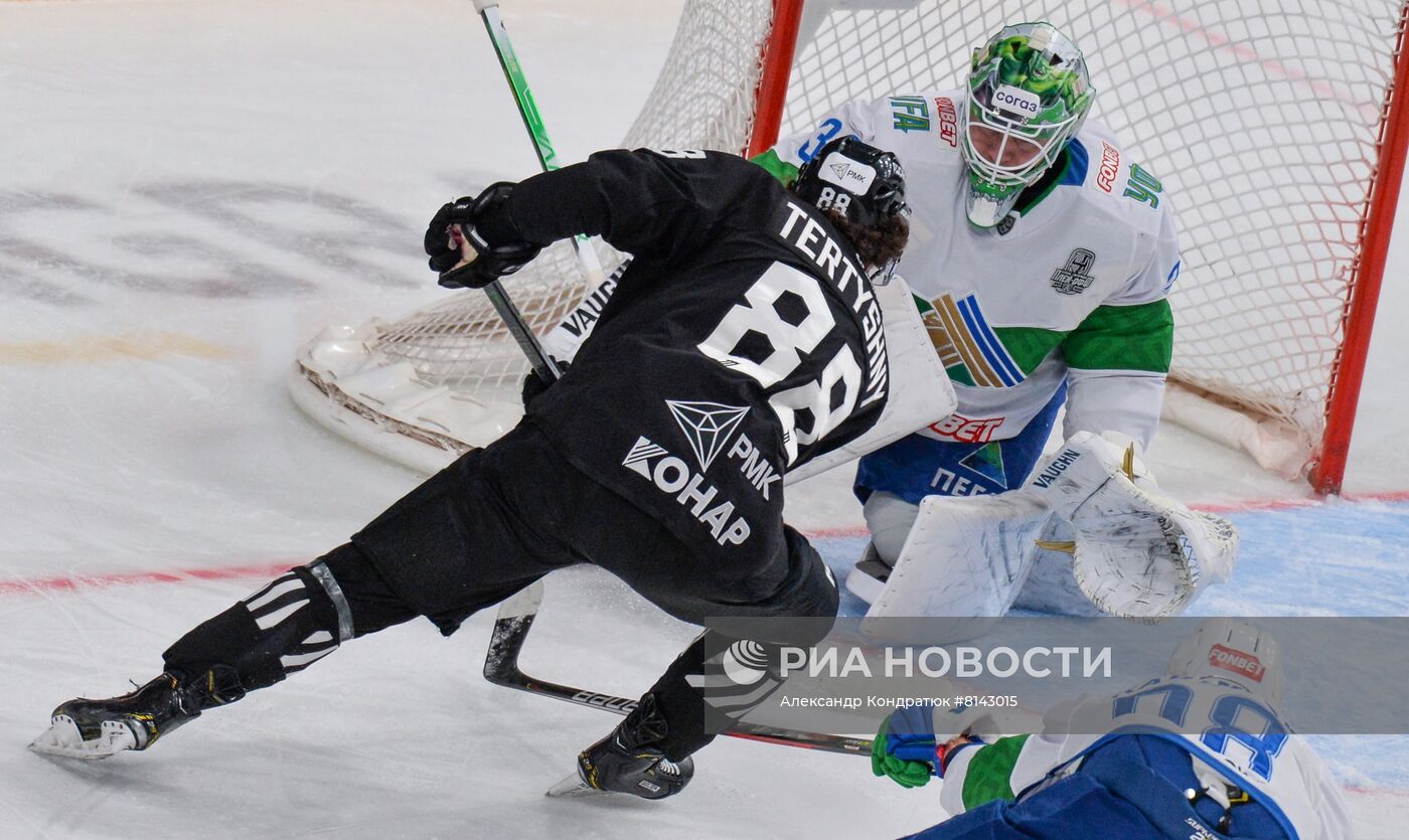Хоккей. КХЛ. Матч "Трактор" - "Салават Юлаев"