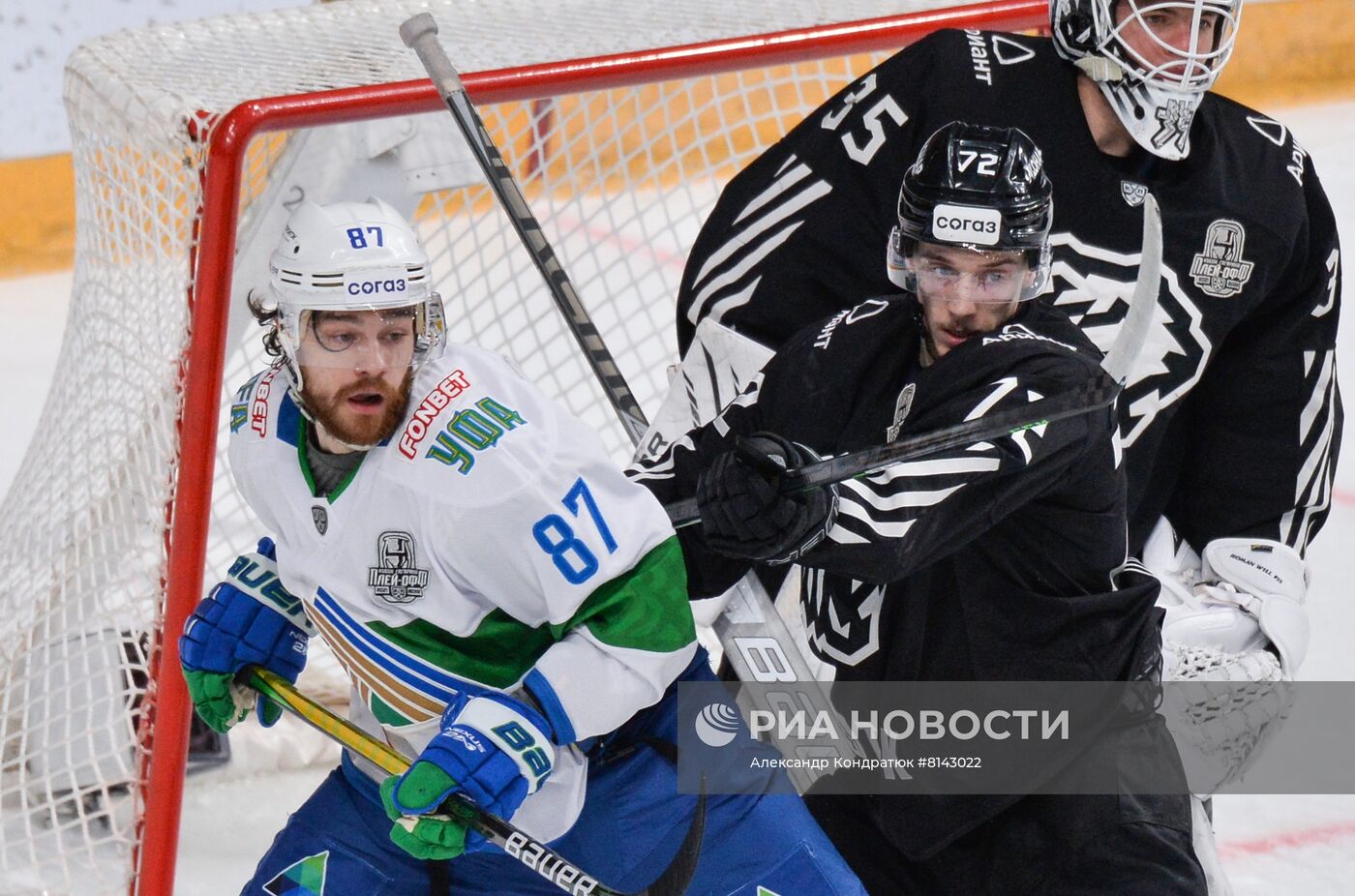 Хоккей. КХЛ. Матч "Трактор" - "Салават Юлаев"