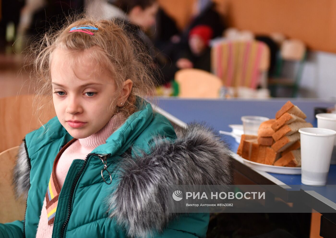 Беженцы из Мариуполя