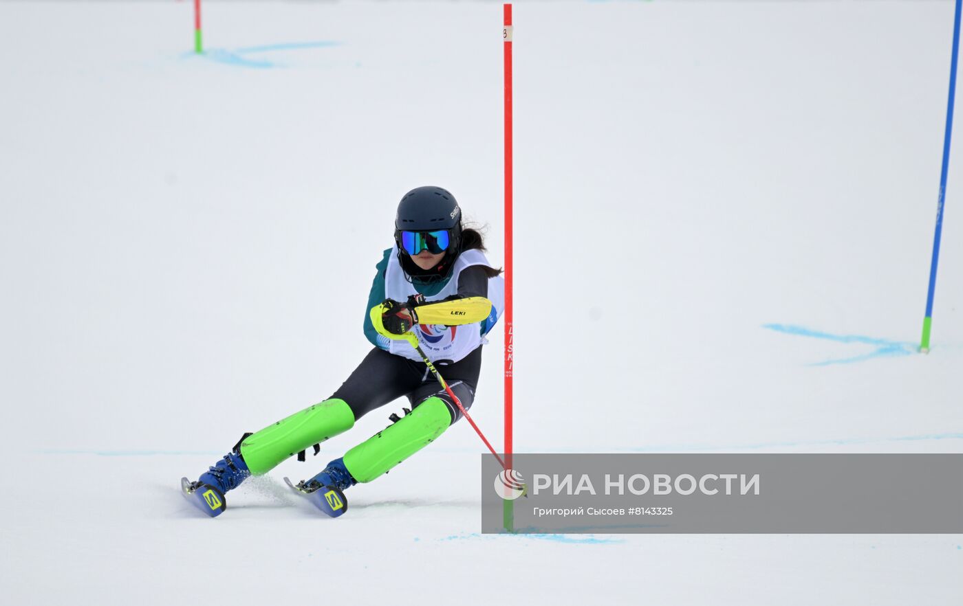 Зимние игры паралимпийцев "Мы вместе. Спорт". Горнолыжный спорт