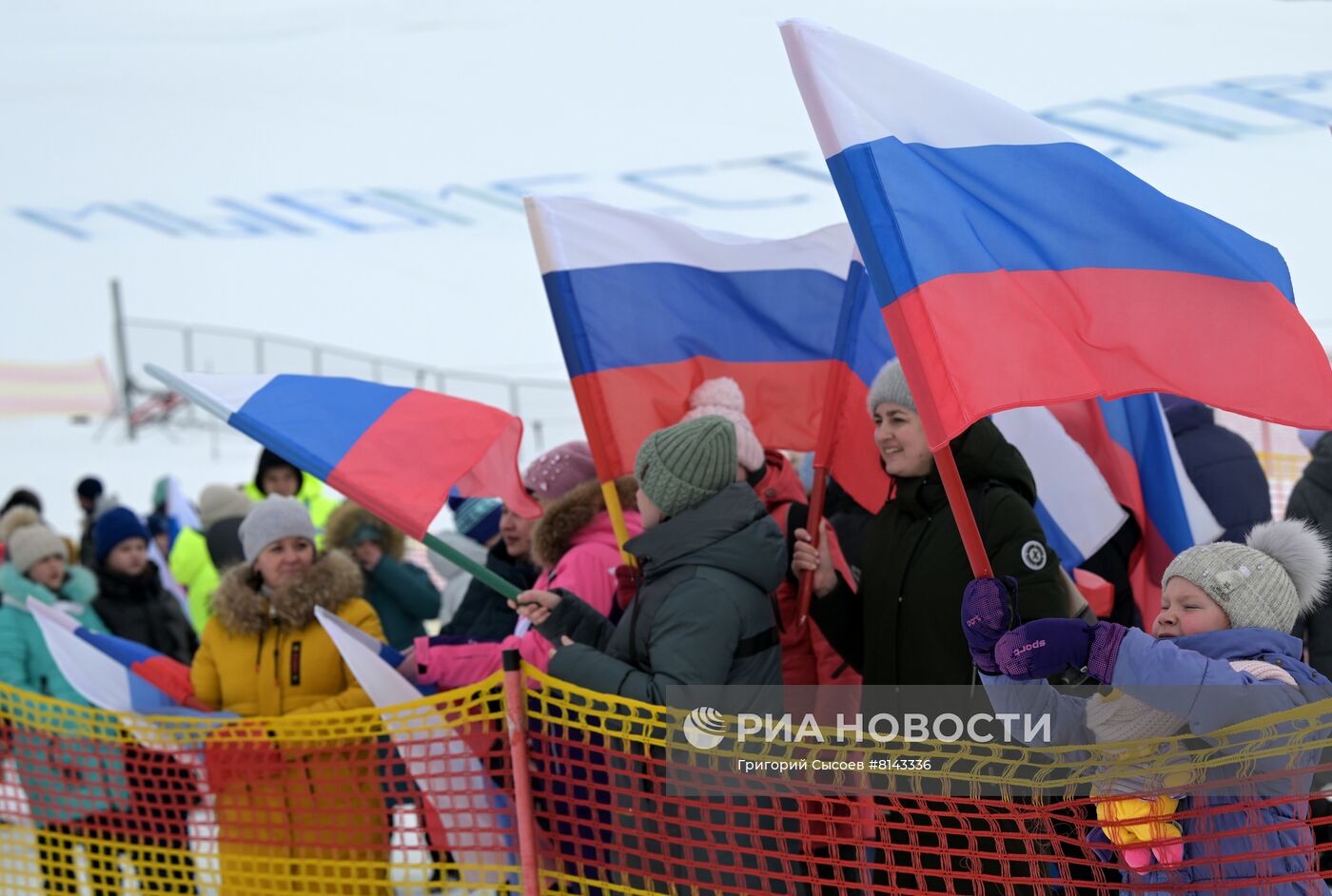 Зимние игры паралимпийцев "Мы вместе. Спорт". Горнолыжный спорт