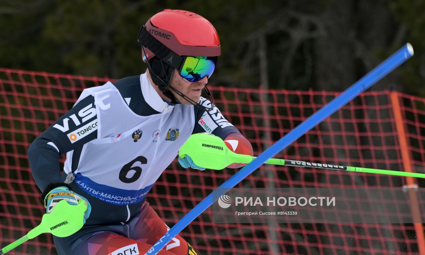 Зимние игры паралимпийцев "Мы вместе. Спорт". Горнолыжный спорт