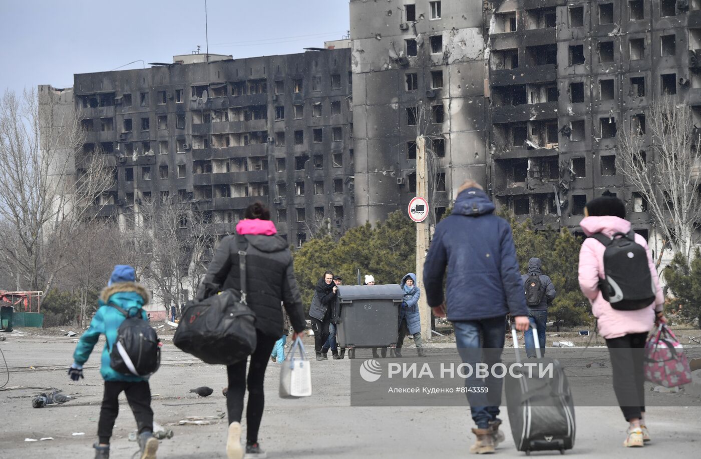 Районы Мариуполя после отступления ВСУ