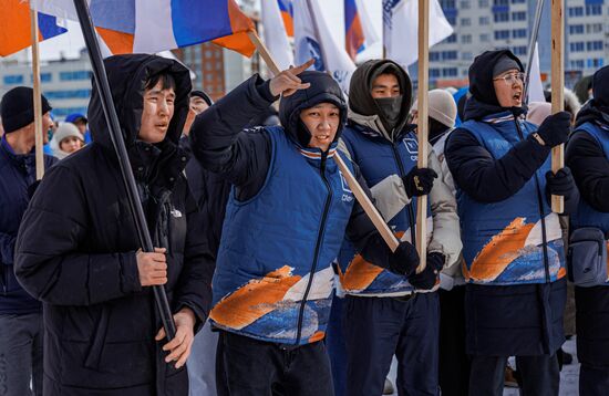 Празднование Дня воссоединения Крыма с Россией