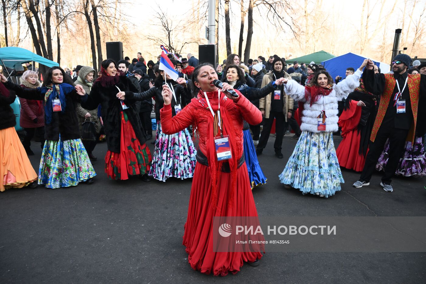 Митинг-концерт, посвященный воссоединению Крыма с Россией