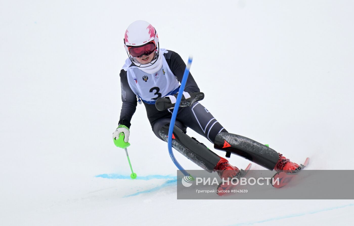 Зимние игры паралимпийцев "Мы вместе. Спорт". Горнолыжный спорт