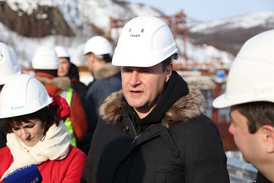 Визит министра РФ по развитию Дальнего Востока и Арктики А. Чекункова в Мурманск